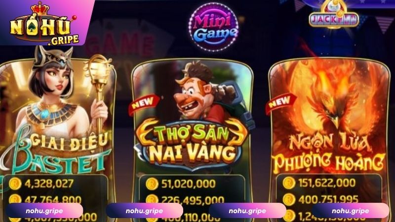 Điểm danh các trò chơi nổ hũ RIKVIP hấp dẫn